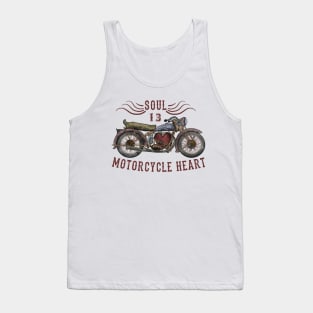 Motorcycle Heart Tank Top